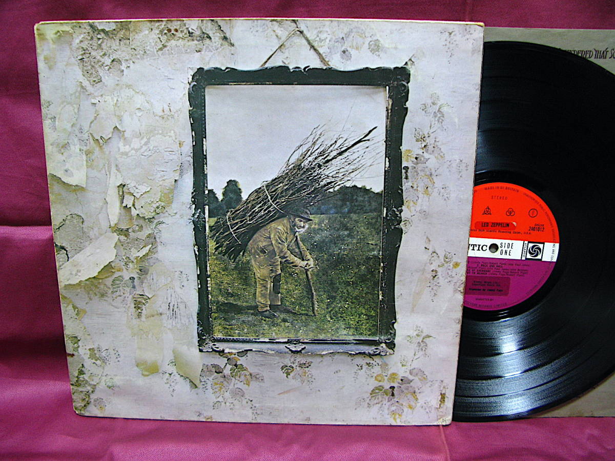 ニアミント極美品!】Led Zeppelin IV UKオリジナル【メガレア