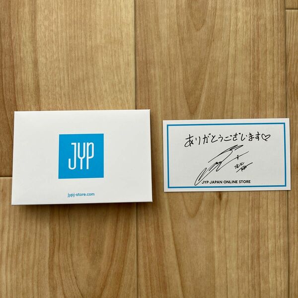 JYP JAPAN ONLINE STORE サンキューカード