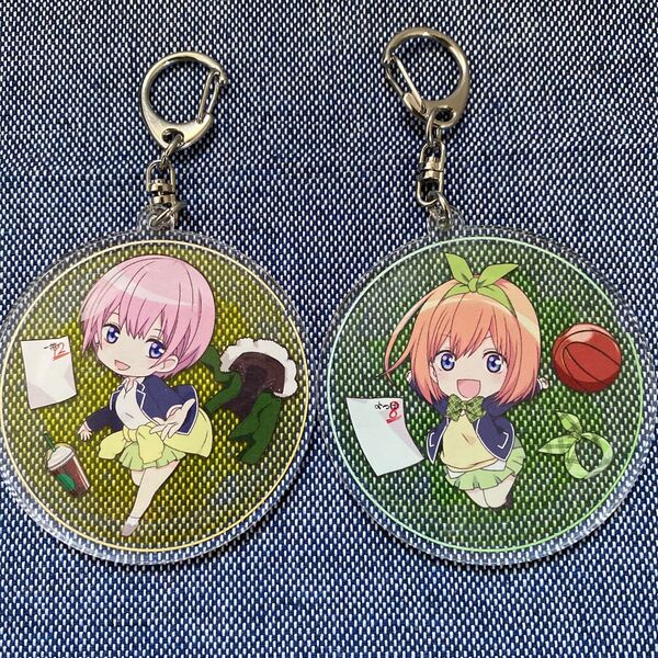 五等分の花嫁 中野一花 中野四葉 アクリルキーホルダー