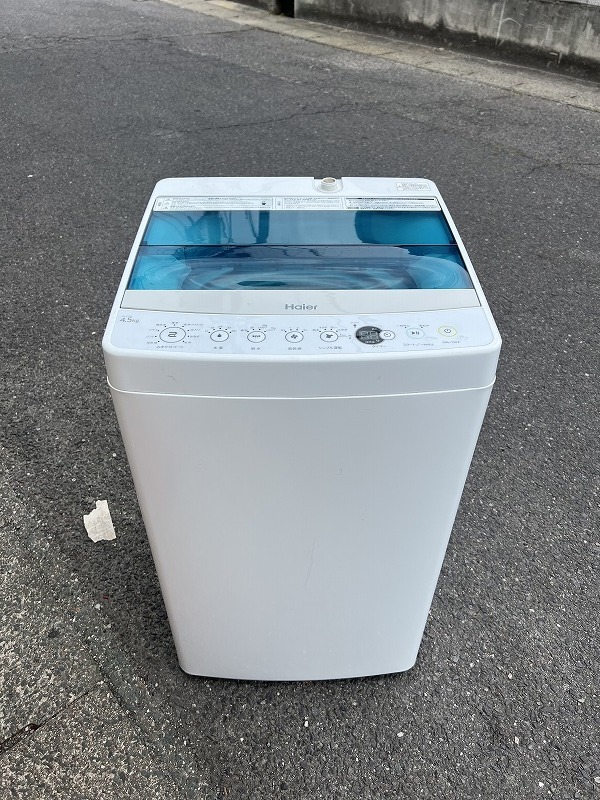 2018年製】Haier 全自動電気洗濯機 JW-C45A ハイアール 洗濯機 全自動 ...