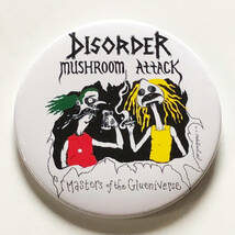 DISORDER - Masters Of The Glueniverse 缶バッジ 40mm #UK #punk #80's cult killer punk rock #custom buttons_画像1