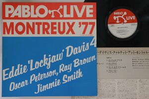 LP Eddie lockjaw Davis 4 At Montreux '77 MTF1810 PABLO LIVE Japan /00260