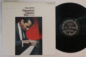 LP Hampton Hawes Trio Here And Now LAX3137 CONTEMPORARY /00260