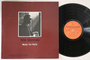 LP Tete Montoliu Music For Perla RJ6039 STEEPLECHASE /00260