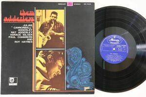 LP Cannonball Adderley, Nat Adderley, Horace Silver, Paul Chambers, Roy Haynes Them Adderleys SM7243 MERCURY /00260