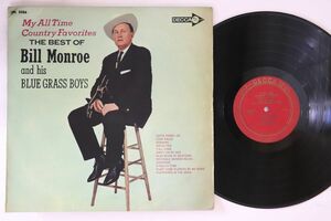 LP Bill Monroe My All Time Country Favorites JDL5086 DECCA /00260