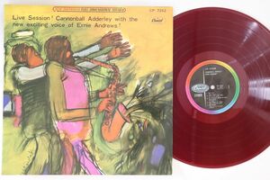 LP Cannonball Adderley Live Session! Cannonball Adderley With The New Exciting Voice Of Ernie Andrews! CP7262 CAPITOL /00260