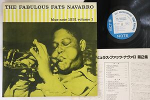 LP Fats Navarro Fabulous Fats Navarro Volume 2 GXK8061/BLP1532 BLUE NOTE Japan /00260