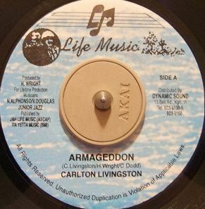 ジャマイカ7 Carlton Livingston Armageddon NONE Life Music (2) /00080