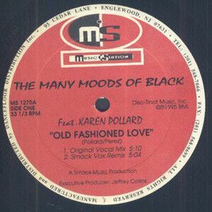米12 Many Moods Of Black, Karen Pollard Old Fashioned Love MS1270 Music Station /00250