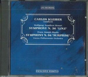 CD Mozart, Haydn, Kleiber; Vpo Carlos Kleiber conducts EX92T13 Import /00110