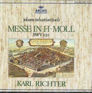 2discs CD Karl Richter Messe In H Moll F60A20036 POLYDOR /00220