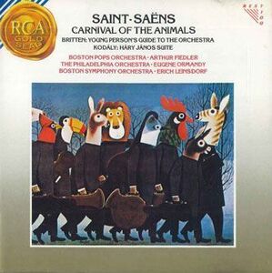 CD Arthur Fiedler Saint-saens ; Carnival Of The Animals BVCC5042 BMG /00110