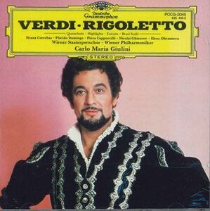 CD Carlo Maria Giulini Verdi Rigoletto POCG3045 POLYDOR /00110