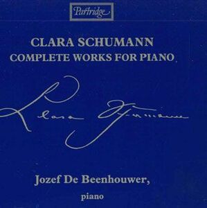 3discs CD Clara Schumann Complete Works Ror Piano Jozef De Beenhouwer 92932 PARTRIDGE /00330