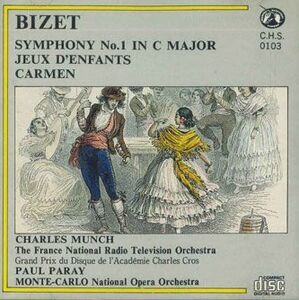 CD Paul Paray Bizet Symphonyno.1 CD0103 CHS /00110