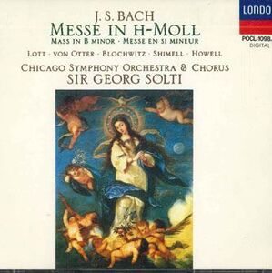 2discs CD Sir Georg Solti Bach Messe In H-moll Mass In B Minor Messe En Si Mineur POCL10989 POLYDOR /00220