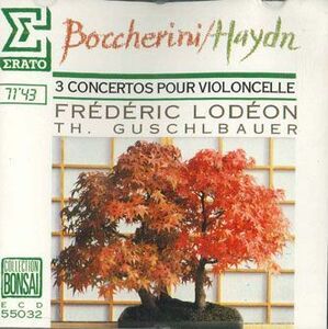 CD Frederic Lodeon, Theodor Guschbauer Boccherini / Haydn ECD55032 ERATO /00110