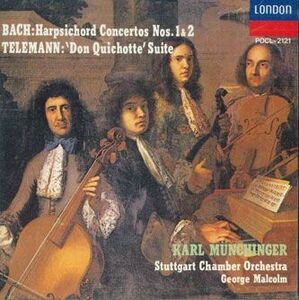 CD Karl Munchinger Bach: Cembalo Concertos No.1 & 2 Etc. POCL2121 POLYDOR /00110