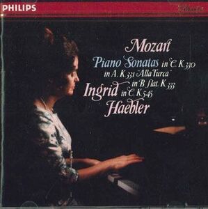 CD Ingrid Haebler Mozart Piano Sonatas K.330 K.331 K.333 K.545 4202512 PHILIPS /00110