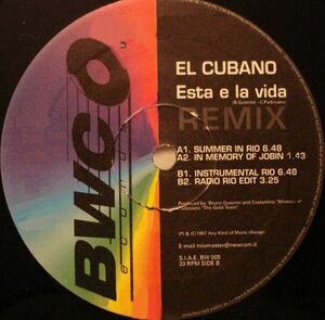 伊12 El Cubano Esta E La Vida REMIX BW005 BWC Records /00250