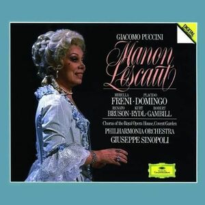 2discs CD Philharmonia Orchestra; Giuseppe Sinopoli Puccini;Manon Lescaut 4138932 /00220