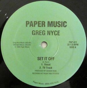 英12 Greg Nice Set It Off PAP411 Paper Music /00250