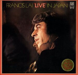 LP/GF Francis Lai And His Orchestra Live Japan GP42 UNITED ARTISTS Japan Vinyl /00400