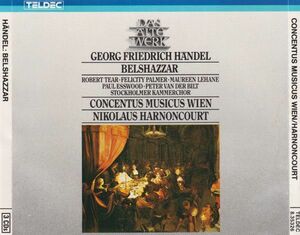 3discs CD Handel ヘンデル Belshazzar: N.harnoncourt / Concentus Musicus Wien 16122124 /00330