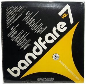 米LP Ithaca College Concert Band Bandfare Vol. 7 P528 SHAWNEE PRESS, INC /00260