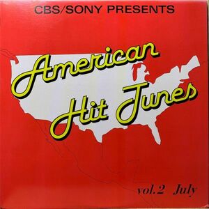 LP Various CBS/Sony Presents American Hit Tunes Vol. 2 July 1986 XDAP93147 CBS/SONY プロモ /00260