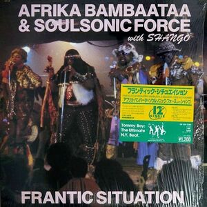 12 Afrika Bambaataa, Soulsonic Force, Shango 12AP2938 Tommy Boy Japan /00250