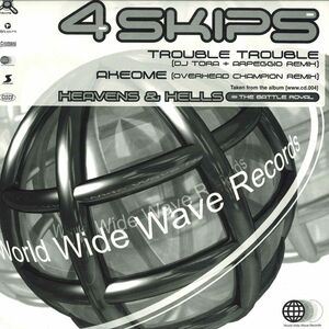 12 4 Skips Trouble Trouble (Remixes) WWW12004 BARZET /00250