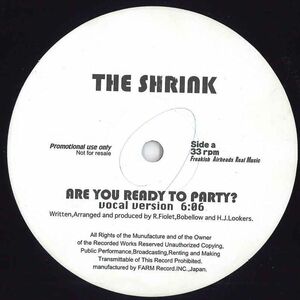 12 Shrink / 2000;canarias Are You Ready To Party / Sunseeker (Get Up And Party) NONE FREAKISH AIRHEADS REAL MUSIC プロモ /00250