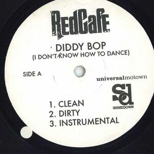 12 Redcfe Diddy Bop / Hat To The Back REDFAFE SHAKEDOWN /00250