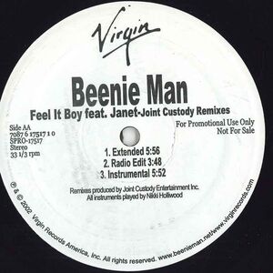 12 Beenie Man, JANET Feel It Boy 708761751710 VIRGIN /00250