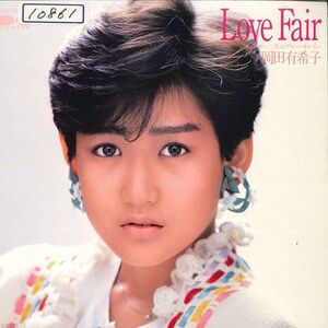 7 岡田有希子 Love Fair / 二人のブルー・トレイン 7A0523 CANYON /00080