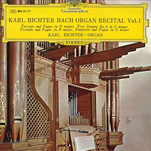 LP Bach Organ Recital Vol. 1 Toccata And Fugue in D Minor,/00400 /00400