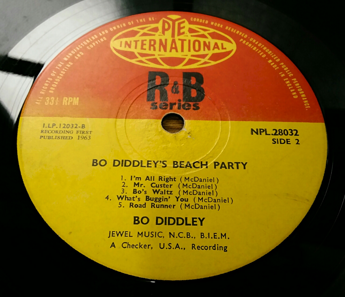 爆音ライヴ！！BO DIDDLEY / BO DIDDLEY'S BEACH PARTY recorded live