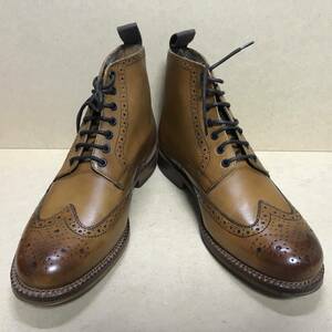 グレンソン（Grenson）G-TWO レザーブーツ SHARP 茶 UK8G