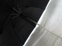 ( せ-A1-834 ) HANWAY　ハンウェイ　STYLE IN WEATHER　高級傘　ブラック　黒　ホワイト　白　２色　傘 長傘　中古_画像4