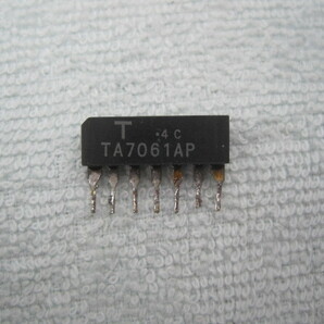 TA7061AP IC 1個 中古品 ①の画像1