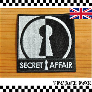 英国 インポート ワッペン パッチ SECRET AFFAIR シークレット アフェア MODS モッズ イギリス UK GB ENGLAND 358