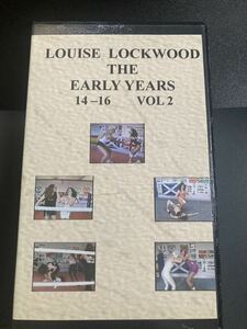 [LOUISE LOCKWOOD THE EARLY YEARS 2] Британия женщина отсутствует la-VHS видеолента V женщина Professional Wrestling Louis -z блокировка дерево кошка faito