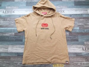 〈レターパック発送〉ecko unltd エコーアンリミテッド メンズ パーカー Tシャツ M ライトブラウン