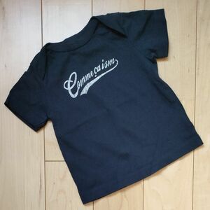 ★コムサイズム　男の子　80★半袖Tシャツ★紺色 ベビー夏服トップス