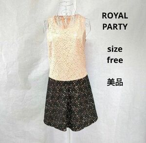 ROYAL PARTY　ロイヤルパーティ　ドレスワンピース　チュニックワンピース　ミニワンピース　チュニック