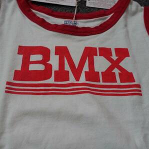 ★☆アメカジ ＢＭＸ タンクトップ「OIL CLOTHING SEVICE」Ｓサイズ 未使用☆★の画像3