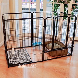 犬フェンスペット 猫小屋 犬小屋 犬用品家柵 長さ140*幅70*高さ80cm 実用品