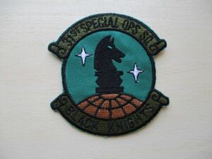 【送料無料】アメリカ空軍31ST SPECIAL OPS SQ BLACK KNIGHTSパッチ ワッペン/patchエアフォースAIR FORCE米空軍USAF米軍PACAF M81